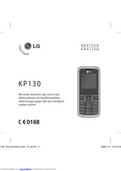 LG KP130 Benutzerhandbuch
