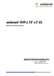 Wieland wienet WR-LTE v3 SL Benutzerhandbuch