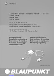 Blaupunkt iPod G3 Anleitung