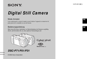 Sony dsc-p51 Bedienungsanleitung
