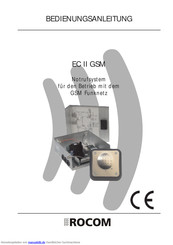 rocom EC II GSM Bedienungsanleitung
