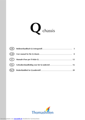 Thomashilfen Q chassis + ThevoSeat Handbuch
