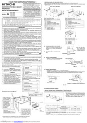 Hitachi RAD-50RPA Installationshandbuch