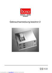 boso bosotron 2 Gebrauchsanweisung