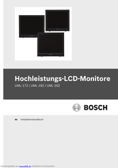 Bosch UML-172 Installationshandbuch