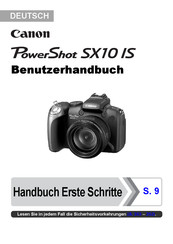 Canon PowerShot SX10 IS Benutzerhandbuch