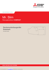 Mitsubishi Electric PCA-RP71HAQ Mr.Slim Handbuch