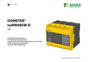 Bender ISOMETER iso685W-D-B Handbuch