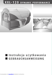ergoline XXL -120 DYNAMIC PERFORMANCE Gebrauchsanweisung
