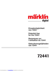 Märklin 72441 Handbuch