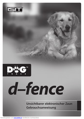 Dog trace d-fence Gebrauchsanweisung