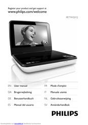 Philips PET741D/12 Benutzerhandbuch