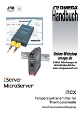 Omega iServer MicroServer iTCX Handbuch