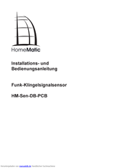 HomeMatic HM-Sen-DB-PCB Bedienungsanleitung