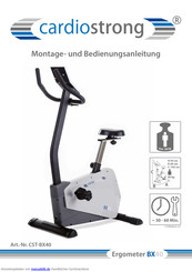 CARDIOSTRONG CST-BX40 Bedienungsanleitung