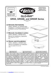 Hatco GLO-RAY GRSSB Serie Benutzerhandbuch