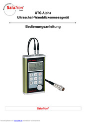 Salutron UTG Alpha Bedienungsanleitung
