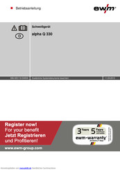 EWM alpha Q 330 Progress puls LP MM TKM Betriebsanleitung