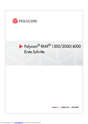 Polycom RMX 2000 Handbuch
