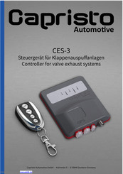 Capristo Automotive CES-3 Handbuch