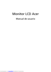 Acer B236HL Benutzerhandbuch