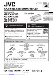 JVC EVERIO GZ-E505BE Grundlagen Benutzerhandbuch