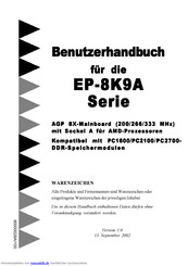 AGP EP-8K9A Series Benutzerhandbuch