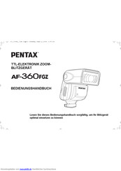 Pentax AF-360FGZ Bedienungshandbuch