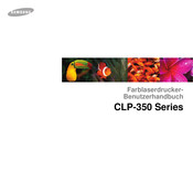Samsung CLP-350 Series Benutzerhandbuch
