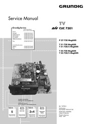 Grundig T 55-730 MEGASIS Servicehandbuch