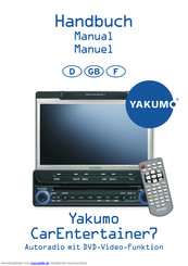 YAKUMO CarEntertainer7 Handbuch