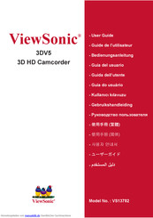 ViewSonic 3DV5 Bedienungsanleitung