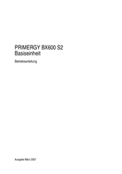 PRIMERGY BX600 S2 Betriebsanleitung