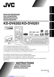 JVC KD-DV6201 Bedienungsanleitung