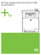 HP Color LaserJet CM1015 Benutzerhandbuch