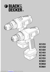 Black & Decker KC9652 Gebrauchsanweisung