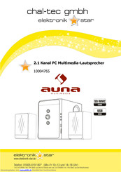 auna 10004765 Handbuch