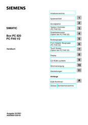 Siemens SIMATIC FI45 V2 Handbuch