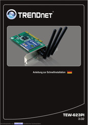 TRENDnet TEW-623PI Anleitung Zur Schnellinstallation