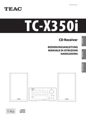 Teac TC-X350i Bedienungsanleitung