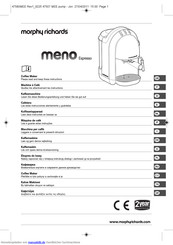 Morphy Richards MENO ESPRESSO Bedienungsanleitung