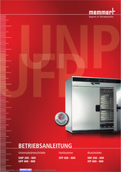 Memmert UNP 200 - 800 Betriebsanleitung