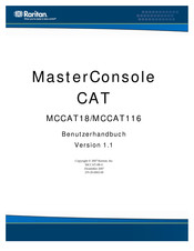 Raritan MCCAT18 Benutzerhandbuch