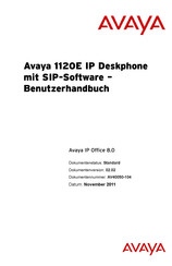 Avaya 1120E Benutzerhandbuch