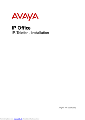 Avaya IP Office Handbuch
