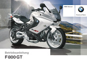 BMW Motorrad F800GT Betriebsanleitung