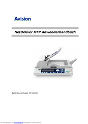 Avision DF-0605H Anwenderhandbuch