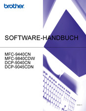 Brother MFC-9440CN Softwarehandbuch