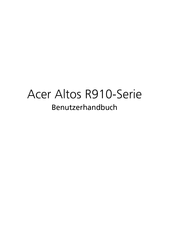 Acer Altos R910 SERIES Benutzerhandbuch