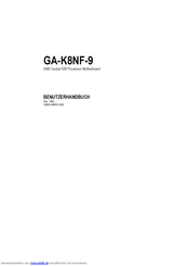 Gigabyte GA-K8NF-9 Benutzerhandbuch